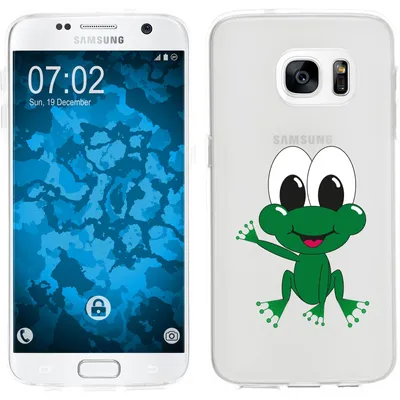 Produktbild von PhoneNatic Case kompatibel mit Samsung Galaxy S7 Silikon-Hülle Cutiemals M2