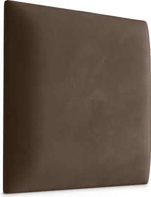 Produktbild von Muralo Polsterpaneel WANDKISSEN Wandpolster Bettkopfteil Wandpaneel Braun 50 cm x 50 cm