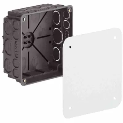 Obrázek produktu pro Spojovací krabice 150 pod omítku - Zapuštěná montážní krabice 159x159mm 1096-01