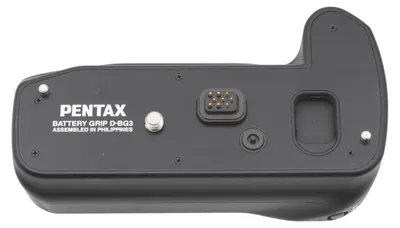 Produktbild von Pentax D-BG3 Battery Grip for K200D, Alkali, Schwarz, K200D, AA