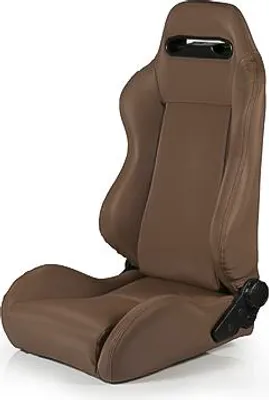 Obrázek produktu pro Závodní sedadlo přední hnědé závodní sedadlo sportovní sedadlo Jeep CJ Wrangler YJ TJ 76-06