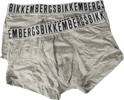 Immagine prodotto di Boxer uomo BIKKEMBERGS confezione 2 boxer cotone elesticizzato elastico a vista underwear articolo BKK1UTR01BI BI PACK TRUNK, L - EU L - US M - FR 4, Cotone 95%,Spandex 5%