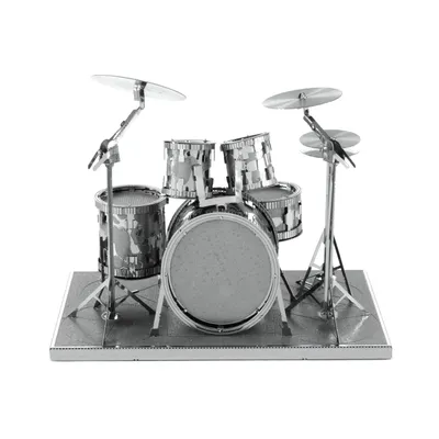 Obrázok produktu pre Metal Earth Drum Set, Stavebnica, Kov