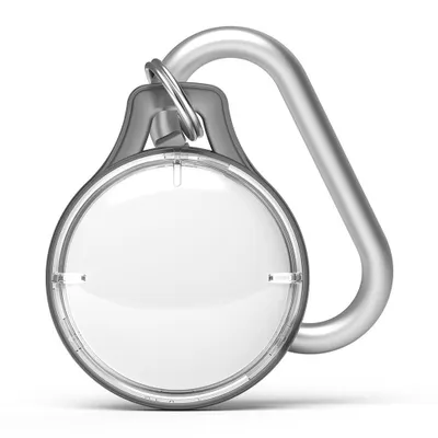 Zdjęcie produktu dla Etui Rinkge Slim, na AirTag, z karabiczykiem, czarne