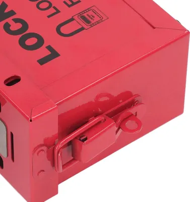 Produktbild von Tragbare Sicherheitsgruppe-Schließbox für OSHA-Konformität (Lockout-Tag-Out-Box) mit Vorhängeschlössern und Schlüssel