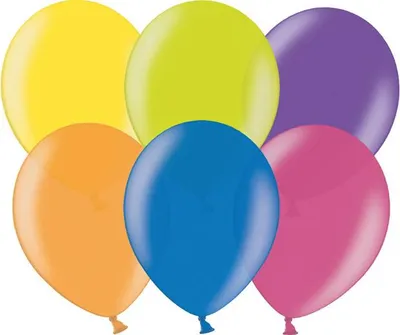 Produktbild von Luftballons 27cm, Metallic Mix (1 Packung / 100 Stück)