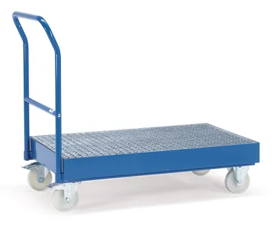Produktbild von Fetra Fass-Transportwagen 400 kg mit Auffangwanne Ladefläche LxB 1.000 x 600 mm