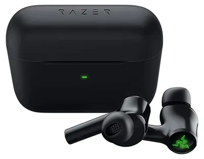Produktbild von Razer Hammerhead HyperSpeed, Kabellos, Gaming, 20 - 20000 Hz, 53 g, Kopfhörer, Schwarz