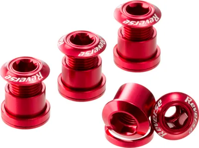 Produktbild von Reverse Components Kettenblattschraubensatz 4 Einheiten Schwarz  Schwarz One Size