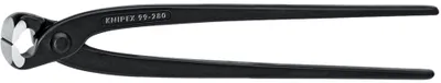 A black pair of wire cutters with silver cutting edges, shown against a white background.