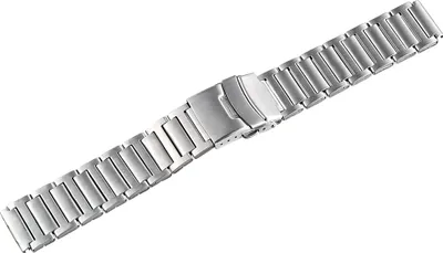 Produktbild von Gliederband Armband in silber, , flach, 18 mm