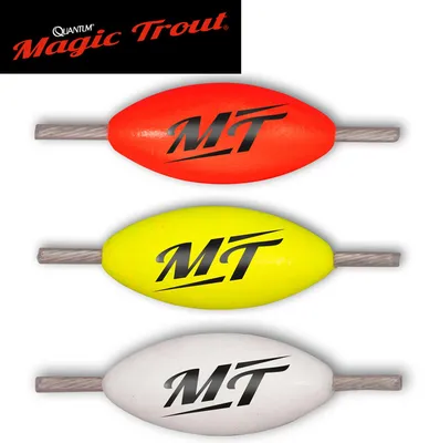 Produktbild von Quantum Magic Trout Pilot - 5 Pilotposen, Länge:17mm, Farbe:Gelb