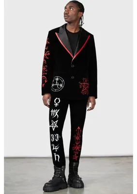Image de KILLSTAR - Pantalon de costume "Enthroned M"