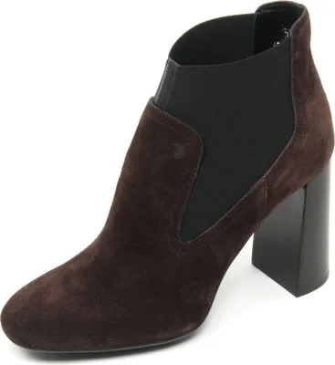 Produktbild von B9026 TOD'S Gummi T95 dunkelbraun Schuh Stiefel Frau
