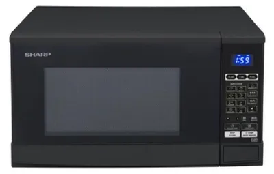 Immagine prodotto di Sharp R670BK Collocazione apparecchio: Piano di lavoro, Tipo di prodotto: Solo microonde, Capacità interna: 20 litri