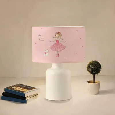 Image de Opviq, AYD-3047, lampe de bureau, 50 % PLASTIQUE / 50 % TISSU, multicolore, 32 x 24 x 24 cm