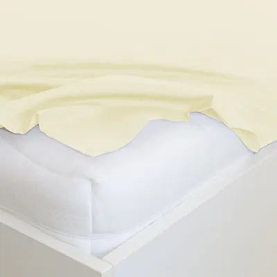 Produktbild von Traumschlaf Edel-Linon Bettlaken Haustuch 220x260 cm ecru
