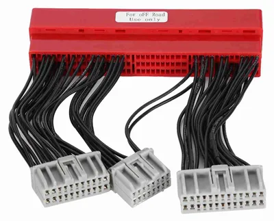 Image de Faisceau de câbles de conversion ECU avec cavalier OBD2A vers OBD1 pour Acura Accord et Civic (1996-1998)