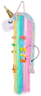 Image de Support pour barrette à motif licorne pour bébés filles