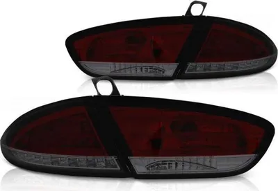Obrázek produktu pro Zadní LED světla pro Seat Leon 1P1 facelift rok 09-12 červená/kouřová