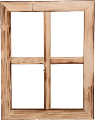 Produktbild von UNUS® Fenster Holz Fensterrahmen Vintage Holzfenster Shabby Wanddeko 35x27x1,5cm