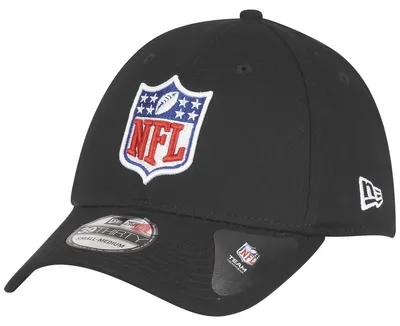 Produktbild von New Era 39Thirty Stretch Cap - NFL SHIELD schwarz - S/M