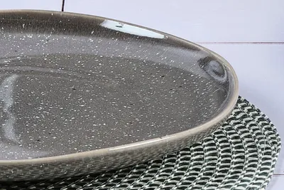 Zdjęcie produktu dla Talerz BJORN STELLAR Ø27 cm – 6 sztuk – betonowo-szary