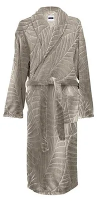 Productafbeelding van Fleece Badjas Uni - Shady Sand - S-M-L-XL
