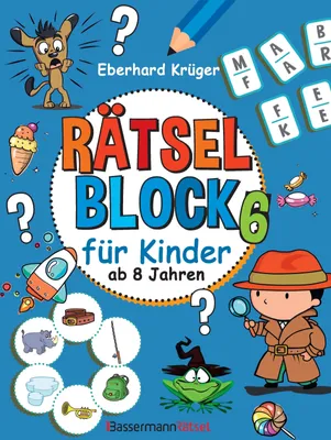 Produktbild von Rätselblock 6 für Kinder ab 8 Jahren (5 Exemplare à 3,99)