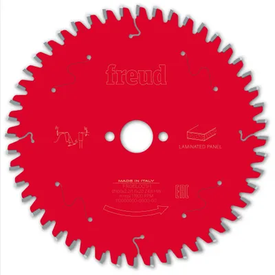 Produktbild von Sägeblatt für kabelgebundene/kabellose Handkreissäge FREUD - Ø160 2,2/1,6 A20 Z48 BA -5° - F03FS09798 -FR06L001H