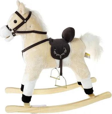 Immagine prodotto di Un cavallo a dondolo con suono