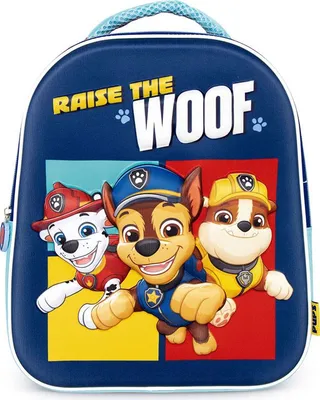Obrázok produktu pre Paw Patrol 3d 26x32x10 cm batoh Blue Blue One Size