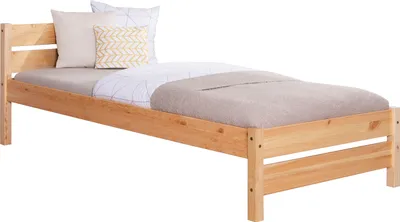 Produktbild von Einzel- und Doppelbett "Bora", verschied. Farben
