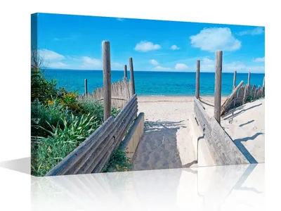 Productafbeelding van Elzusha - Canvas Wanddecoratie van Strandpad