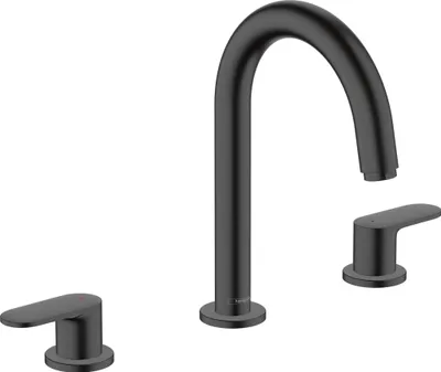 Immagine prodotto di hansgrohe Vernis Blend Mélangeur de lavabo 3 trous avec vidage à tirette, 71553670, 71553670