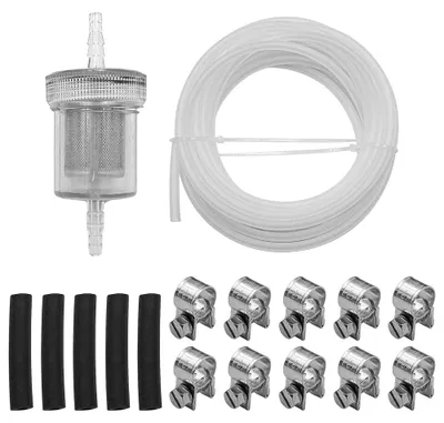 Image de Accessoires pour poêle à diesel : Tuyau de chauffage d'air de 3,5 mètres avec colliers de serrage