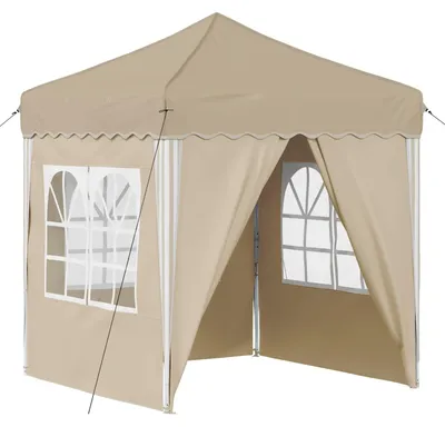 Produktbild von Pop-up Partyzelt Creme 195 x 195 x 245 cm