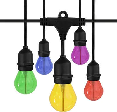 Produktbild von Ledvion LED Lichterkette Außen 15M IP65 15W 220-240V Inkl. 15 LEDs