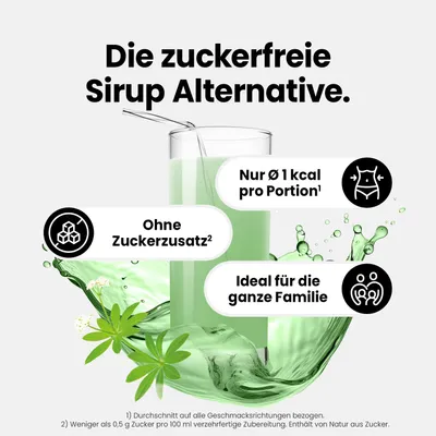 Produktbild von Best Body Nutrition - Vital Drink Zerop - 48 ml Squeeze Flasche, 1 x 48 ml Squeeze Flasche, Geschmack: Waldmeister