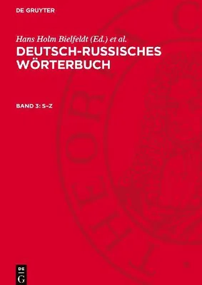 Produktbild von Deutsch-Russisches Wörterbuch, Band 3, S-Z