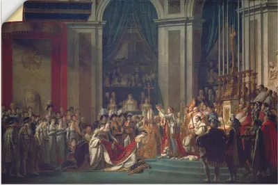 Produktbild von ARTland Wandbild, selbstklebend Krönung Napoleons I und Josephines Größe: 30x20 cm