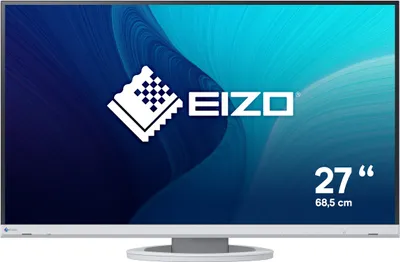 Produktbild von EIZO FlexScan EV2760-WT, 68,6 cm (27"), 2560 x 1440 Pixel, Quad HD, LED, 5 ms, Weiß