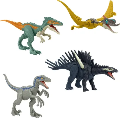 Produktbild von Jurassic World Ferocious Pack Assortment, 3 Jahr(e), Jurassic World, Mehrfarbig