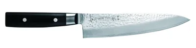 Image de Couteau de chef Yaxell Zen 20 cm - Acier damassé inoxydable 37 plis - Manche en Micarta.