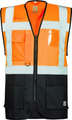 Produktbild von Ardon Safety Warnweste Signal Orange/Schwarz, Größe:S