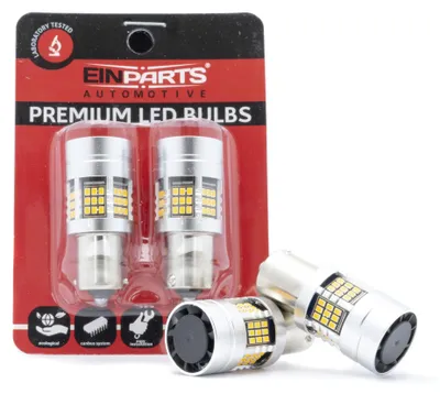Zdjęcie produktu dla Einparts Led P21W Do Kierunkowskazów 1700-1800K Zimne Białe Canbus 2 Sztu