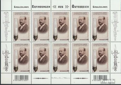 Produktbild von Briefmarken Österreich 2012 Mi 3031Klb Kleinbogen (kompl.Ausg.) postfrisch Erfindungen