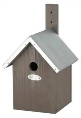 Image de Boîte à nichoirs Esschert Design, couleur gris "Blaumeisen", modèle NK39G