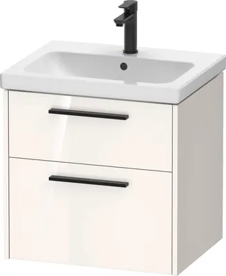 Immagine prodotto di Duravit D-Code ensemble pour meuble, lavabo pour meuble avec meuble sous-vasque suspendu, 584x460x555mm, DC02920BD220000, DC02920BD220000