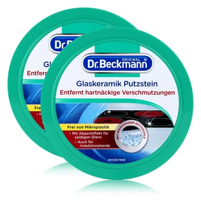 Produktbild von 2x Dr. Beckmann Glaskeramik Putzstein 250g - Hemmt Neubefall
